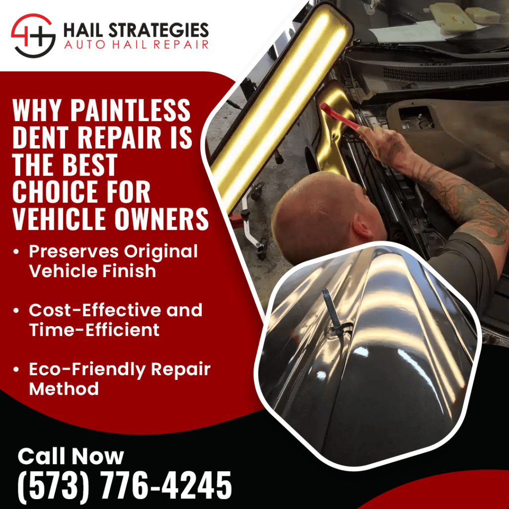 why paintless dent repair is the best choice for vehicle owners