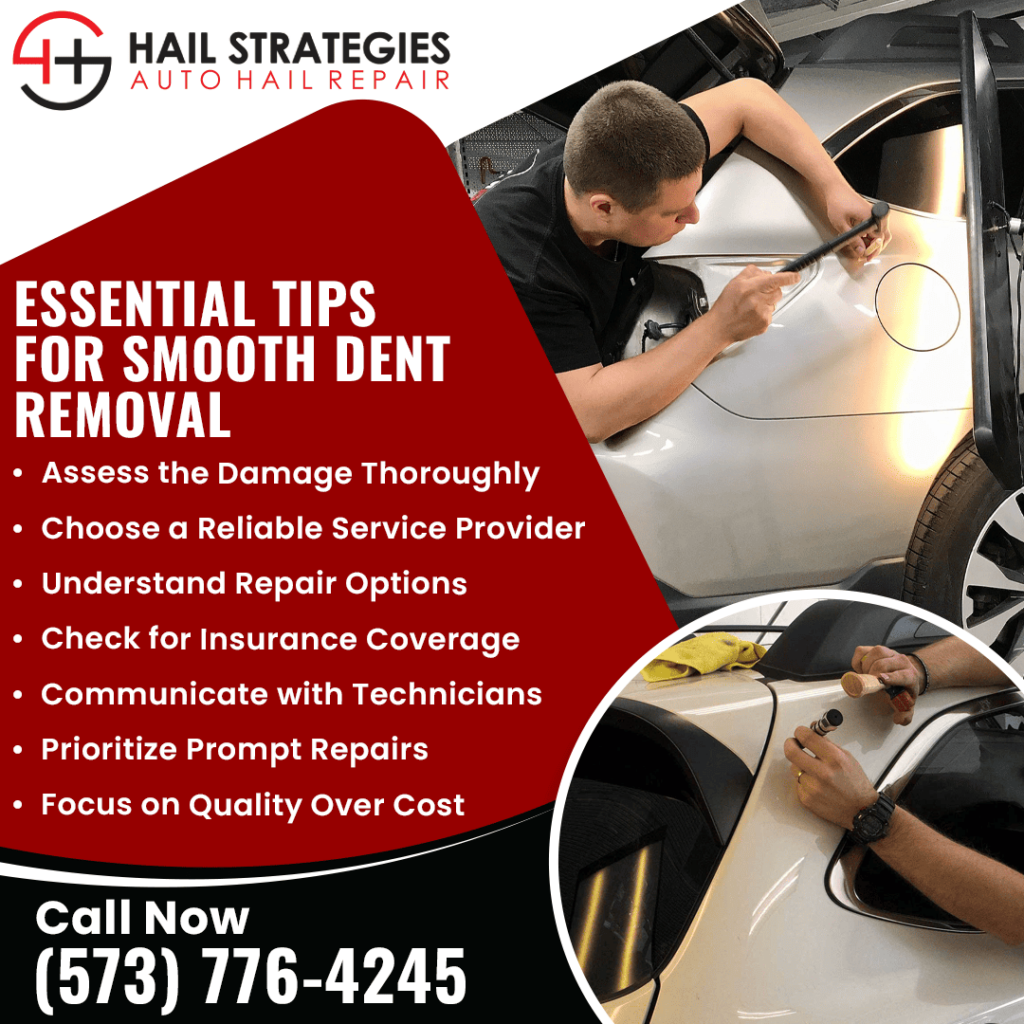 essential tips for smooth dent removal