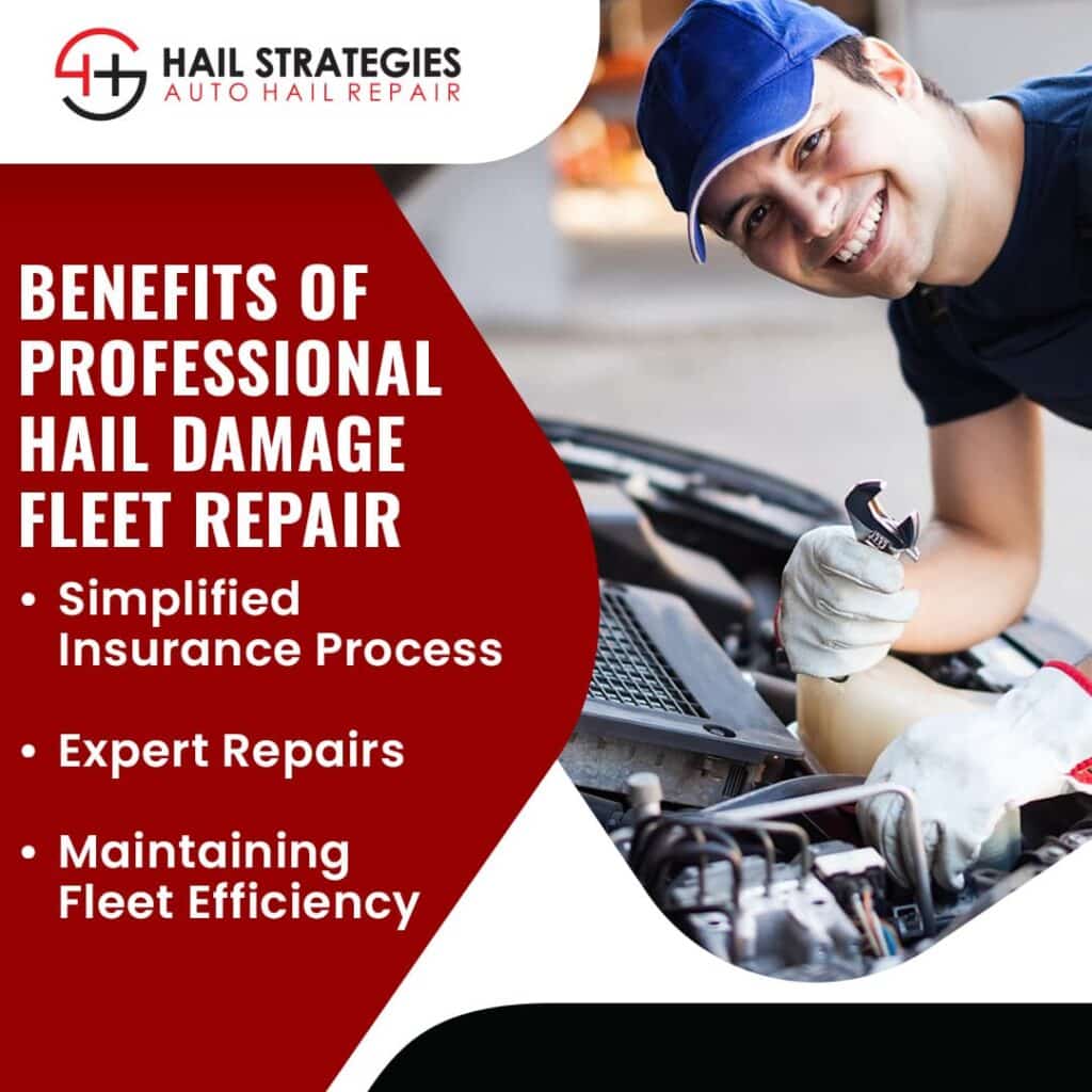 Benefits of Professional Hail Damage Fleet Repair